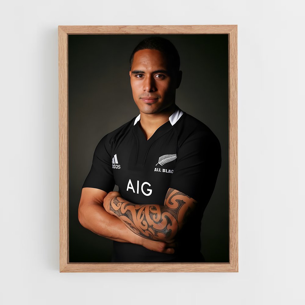 Poster Le Rugbyman Charismatique (vue 4)